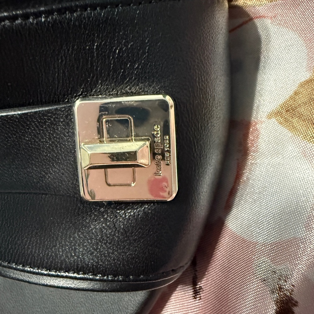 Kate Spade Black Leather Slides - Picture 6 of 8